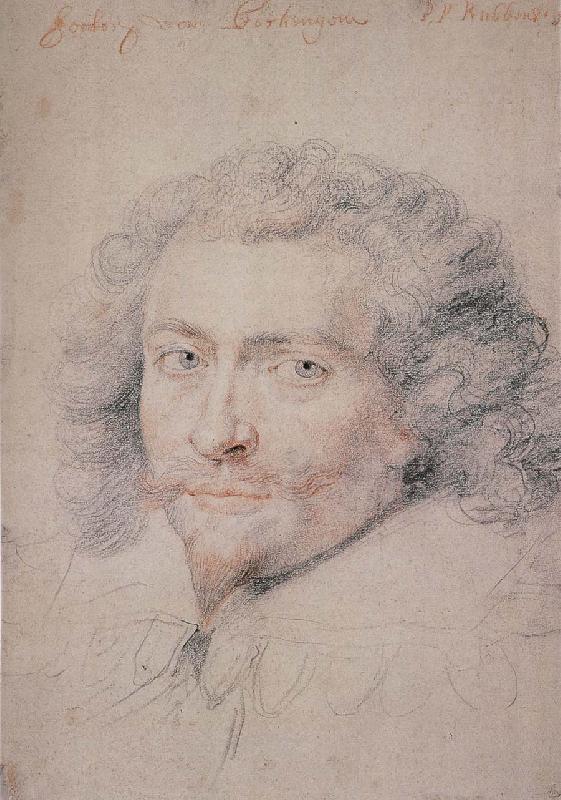 Peter Paul Rubens Portrait of Geao oil painting image